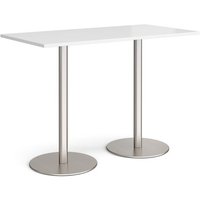 Click to view product details and reviews for Monza Rectangular Poseur Table With Flat Round Brushed Steel Bases 1600mm X 800mm White. Click to view product details and reviews for Monza Rectangular Poseur Table With Flat Round Brushed Steel Bases 1600mm X 800mm White.