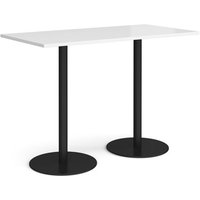Click to view product details and reviews for Monza Rectangular Poseur Table With Flat Round Black Bases 1600mm X 800mm White. Click to view product details and reviews for Monza Rectangular Poseur Table With Flat Round Black Bases 1600mm X 800mm White.