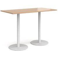 Click to view product details and reviews for Monza Rectangular Poseur Table With Flat Round White Bases 1600mm X 800mm Beech. Click to view product details and reviews for Monza Rectangular Poseur Table With Flat Round White Bases 1600mm X 800mm Beech.