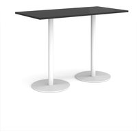 Click to view product details and reviews for Monza Rectangular Poseur Table With Flat Round White Bases 1600mm X 800mm Black. Click to view product details and reviews for Monza Rectangular Poseur Table With Flat Round White Bases 1600mm X 800mm Black.