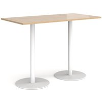 Click to view product details and reviews for Monza Rectangular Poseur Table With Flat Round White Bases 1600mm X 800mm Kendal Oak. Click to view product details and reviews for Monza Rectangular Poseur Table With Flat Round White Bases 1600mm X 800mm Kendal Oak.
