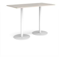 Click to view product details and reviews for Monza Rectangular Poseur Table With Flat Round White Bases 1600mm X 800mm Light Grey. Click to view product details and reviews for Monza Rectangular Poseur Table With Flat Round White Bases 1600mm X 800mm Light Grey.