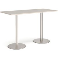 Click to view product details and reviews for Monza Rectangular Poseur Table With Flat Round Brushed Steel Bases 1800mm X 800mm Light Grey. Click to view product details and reviews for Monza Rectangular Poseur Table With Flat Round Brushed Steel Bases 1800mm X 800mm Light Grey.