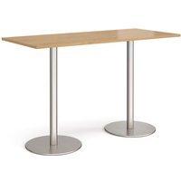 Click to view product details and reviews for Monza Rectangular Poseur Table With Flat Round Brushed Steel Bases 1800mm X 800mm Oak. Click to view product details and reviews for Monza Rectangular Poseur Table With Flat Round Brushed Steel Bases 1800mm X 800mm Oak.