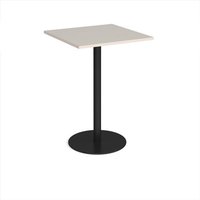 Click to view product details and reviews for Monza Square Poseur Table With Flat Round Black Base 800mm Light Grey. Click to view product details and reviews for Monza Square Poseur Table With Flat Round Black Base 800mm Light Grey.