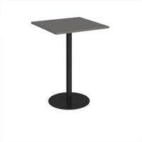 Click to view product details and reviews for Monza Square Poseur Table With Flat Round Black Base 800mm Onyx Grey. Click to view product details and reviews for Monza Square Poseur Table With Flat Round Black Base 800mm Onyx Grey.