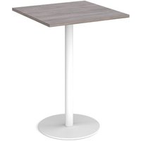 Click to view product details and reviews for Monza Square Poseur Table With Flat Round White Base 800mm Grey Oak. Click to view product details and reviews for Monza Square Poseur Table With Flat Round White Base 800mm Grey Oak.