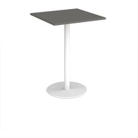 Click to view product details and reviews for Monza Square Poseur Table With Flat Round White Base 800mm Onyx Grey. Click to view product details and reviews for Monza Square Poseur Table With Flat Round White Base 800mm Onyx Grey.