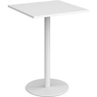Click to view product details and reviews for Monza Square Poseur Table With Flat Round White Base 800mm White. Click to view product details and reviews for Monza Square Poseur Table With Flat Round White Base 800mm White.