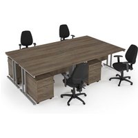 Click to view product details and reviews for Maestro Starter Kit For 4 People Comprising Of Nebraska Oak Desk Silver Frame Wooden Pedestal And Vantage Fabric Chair With Arms In Black. Click to view product details and reviews for Maestro Starter Kit For 4 People Comprising Of Nebraska Oak Desk Silver Frame Wooden Pedestal And Vantage Fabric Chair With Arms In Black.