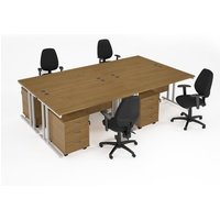 Click to view product details and reviews for Maestro Starter Kit For 4 People Comprising Of Oak Desk White Frame Wooden Pedestal And Vantage Fabric Chair With Arms In Black. Click to view product details and reviews for Maestro Starter Kit For 4 People Comprising Of Oak Desk White Frame Wooden Pedestal And Vantage Fabric Chair With Arms In Black.