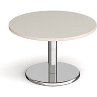 Click to view product details and reviews for Pisa Circular Coffee Table With Round Chrome Base 800mm Light Grey. Click to view product details and reviews for Pisa Circular Coffee Table With Round Chrome Base 800mm Light Grey.