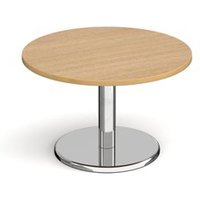 Click to view product details and reviews for Pisa Circular Coffee Table With Round Chrome Base 800mm Oak. Click to view product details and reviews for Pisa Circular Coffee Table With Round Chrome Base 800mm Oak.