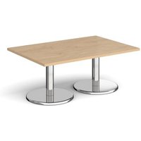 Click to view product details and reviews for Pisa Rectangular Coffee Table With Round Chrome Bases 1200mm X 800mm Kendal Oak. Click to view product details and reviews for Pisa Rectangular Coffee Table With Round Chrome Bases 1200mm X 800mm Kendal Oak.