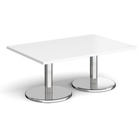 Click to view product details and reviews for Pisa Rectangular Coffee Table With Round Chrome Bases 1200mm X 800mm White. Click to view product details and reviews for Pisa Rectangular Coffee Table With Round Chrome Bases 1200mm X 800mm White.