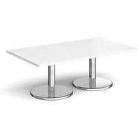 Click to view product details and reviews for Pisa Rectangular Coffee Table With Round Chrome Bases 1400mm X 800mm White. Click to view product details and reviews for Pisa Rectangular Coffee Table With Round Chrome Bases 1400mm X 800mm White.