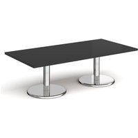 Click to view product details and reviews for Pisa Rectangular Coffee Table With Round Chrome Bases 1600mm X 800mm Black. Click to view product details and reviews for Pisa Rectangular Coffee Table With Round Chrome Bases 1600mm X 800mm Black.