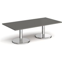 Click to view product details and reviews for Pisa Rectangular Coffee Table With Round Chrome Bases 1600mm X 800mm Onyx Grey. Click to view product details and reviews for Pisa Rectangular Coffee Table With Round Chrome Bases 1600mm X 800mm Onyx Grey.
