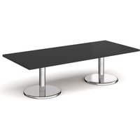 Click to view product details and reviews for Pisa Rectangular Coffee Table With Round Chrome Bases 1800mm X 800mm Black. Click to view product details and reviews for Pisa Rectangular Coffee Table With Round Chrome Bases 1800mm X 800mm Black.