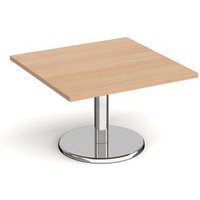 Click to view product details and reviews for Pisa Square Coffee Table With Round Chrome Base 800mm Beech. Click to view product details and reviews for Pisa Square Coffee Table With Round Chrome Base 800mm Beech.