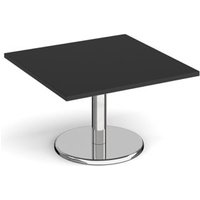 Click to view product details and reviews for Pisa Square Coffee Table With Round Chrome Base 800mm Black. Click to view product details and reviews for Pisa Square Coffee Table With Round Chrome Base 800mm Black.