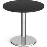 Click to view product details and reviews for Pisa Circular Dining Table With Round Chrome Base 800mm Black. Click to view product details and reviews for Pisa Circular Dining Table With Round Chrome Base 800mm Black.