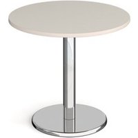 Click to view product details and reviews for Pisa Circular Dining Table With Round Chrome Base 800mm Light Grey. Click to view product details and reviews for Pisa Circular Dining Table With Round Chrome Base 800mm Light Grey.
