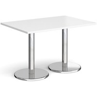 Click to view product details and reviews for Pisa Rectangular Dining Table With Round Chrome Bases 1200mm X 800mm White. Click to view product details and reviews for Pisa Rectangular Dining Table With Round Chrome Bases 1200mm X 800mm White.