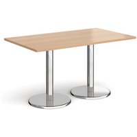 Click to view product details and reviews for Pisa Rectangular Dining Table With Round Chrome Bases 1400mm X 800mm Beech. Click to view product details and reviews for Pisa Rectangular Dining Table With Round Chrome Bases 1400mm X 800mm Beech.
