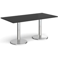 Click to view product details and reviews for Pisa Rectangular Dining Table With Round Chrome Bases 1600mm X 800mm Black. Click to view product details and reviews for Pisa Rectangular Dining Table With Round Chrome Bases 1600mm X 800mm Black.
