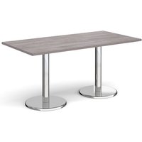 Click to view product details and reviews for Pisa Rectangular Dining Table With Round Chrome Bases 1600mm X 800mm Grey Oak. Click to view product details and reviews for Pisa Rectangular Dining Table With Round Chrome Bases 1600mm X 800mm Grey Oak.