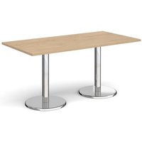 Click to view product details and reviews for Pisa Rectangular Dining Table With Round Chrome Bases 1600mm X 800mm Kendal Oak. Click to view product details and reviews for Pisa Rectangular Dining Table With Round Chrome Bases 1600mm X 800mm Kendal Oak.