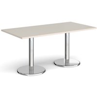 Click to view product details and reviews for Pisa Rectangular Dining Table With Round Chrome Bases 1600mm X 800mm Light Grey. Click to view product details and reviews for Pisa Rectangular Dining Table With Round Chrome Bases 1600mm X 800mm Light Grey.