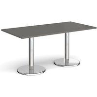 Click to view product details and reviews for Pisa Rectangular Dining Table With Round Chrome Bases 1600mm X 800mm Onyx Grey. Click to view product details and reviews for Pisa Rectangular Dining Table With Round Chrome Bases 1600mm X 800mm Onyx Grey.