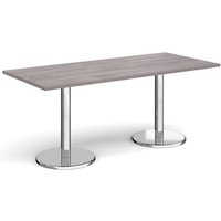 Click to view product details and reviews for Pisa Rectangular Dining Table With Round Chrome Bases 1800mm X 800mm Grey Oak. Click to view product details and reviews for Pisa Rectangular Dining Table With Round Chrome Bases 1800mm X 800mm Grey Oak.