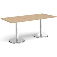 Click to view product details and reviews for Pisa Rectangular Dining Table With Round Chrome Bases 1800mm X 800mm Kendal Oak. Click to view product details and reviews for Pisa Rectangular Dining Table With Round Chrome Bases 1800mm X 800mm Kendal Oak.