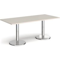 Click to view product details and reviews for Pisa Rectangular Dining Table With Round Chrome Bases 1800mm X 800mm Light Grey. Click to view product details and reviews for Pisa Rectangular Dining Table With Round Chrome Bases 1800mm X 800mm Light Grey.