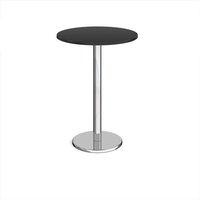 Click to view product details and reviews for Pisa Circular Poseur Table With Round Chrome Base 800mm Black. Click to view product details and reviews for Pisa Circular Poseur Table With Round Chrome Base 800mm Black.