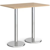 Click to view product details and reviews for Pisa Rectangular Poseur Table With Round Chrome Bases 1200mm X 800mm Kendal Oak. Click to view product details and reviews for Pisa Rectangular Poseur Table With Round Chrome Bases 1200mm X 800mm Kendal Oak.
