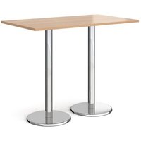 Click to view product details and reviews for Pisa Rectangular Poseur Table With Round Chrome Bases 1400mm X 800mm Beech. Click to view product details and reviews for Pisa Rectangular Poseur Table With Round Chrome Bases 1400mm X 800mm Beech.
