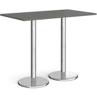 Click to view product details and reviews for Pisa Rectangular Poseur Table With Round Chrome Bases 1400mm X 800mm Onyx Grey. Click to view product details and reviews for Pisa Rectangular Poseur Table With Round Chrome Bases 1400mm X 800mm Onyx Grey.