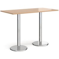 Click to view product details and reviews for Pisa Rectangular Poseur Table With Round Chrome Bases 1600mm X 800mm Beech. Click to view product details and reviews for Pisa Rectangular Poseur Table With Round Chrome Bases 1600mm X 800mm Beech.