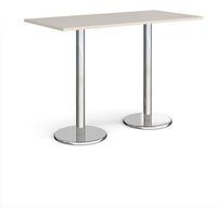 Click to view product details and reviews for Pisa Rectangular Poseur Table With Round Chrome Bases 1600mm X 800mm Light Grey. Click to view product details and reviews for Pisa Rectangular Poseur Table With Round Chrome Bases 1600mm X 800mm Light Grey.