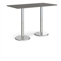 Click to view product details and reviews for Pisa Rectangular Poseur Table With Round Chrome Bases 1600mm X 800mm Onyx Grey. Click to view product details and reviews for Pisa Rectangular Poseur Table With Round Chrome Bases 1600mm X 800mm Onyx Grey.