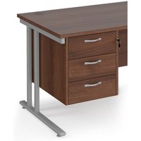 Click to view product details and reviews for Maestro 25 3 Drawer Fixed Pedestal Walnut. Click to view product details and reviews for Maestro 25 3 Drawer Fixed Pedestal Walnut.