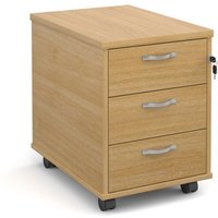 Click to view product details and reviews for Mobile 3 Drawer Pedestal With Silver Handles 600mm Deep Oak. Click to view product details and reviews for Mobile 3 Drawer Pedestal With Silver Handles 600mm Deep Oak.