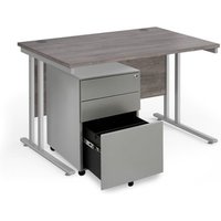 Click to view product details and reviews for Maestro 25 Bundle Straight 1200 Desk Silver Leg Frame And Silver Steel Ped Grey Oak. Click to view product details and reviews for Maestro 25 Bundle Straight 1200 Desk Silver Leg Frame And Silver Steel Ped Grey Oak.