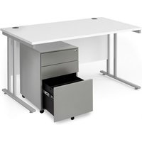 Click to view product details and reviews for Maestro 25 Bundle Straight 1400 Desk Silver Leg Frame And Silver Steel Ped White. Click to view product details and reviews for Maestro 25 Bundle Straight 1400 Desk Silver Leg Frame And Silver Steel Ped White.