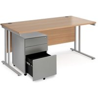 Click to view product details and reviews for Maestro 25 Bundle Straight 1600 Desk Silver Leg Frame And Silver Steel Ped Beech. Click to view product details and reviews for Maestro 25 Bundle Straight 1600 Desk Silver Leg Frame And Silver Steel Ped Beech.