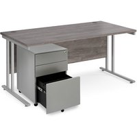 Click to view product details and reviews for Maestro 25 Bundle Straight 1600 Desk Silver Leg Frame And Silver Steel Ped Grey Oak. Click to view product details and reviews for Maestro 25 Bundle Straight 1600 Desk Silver Leg Frame And Silver Steel Ped Grey Oak.